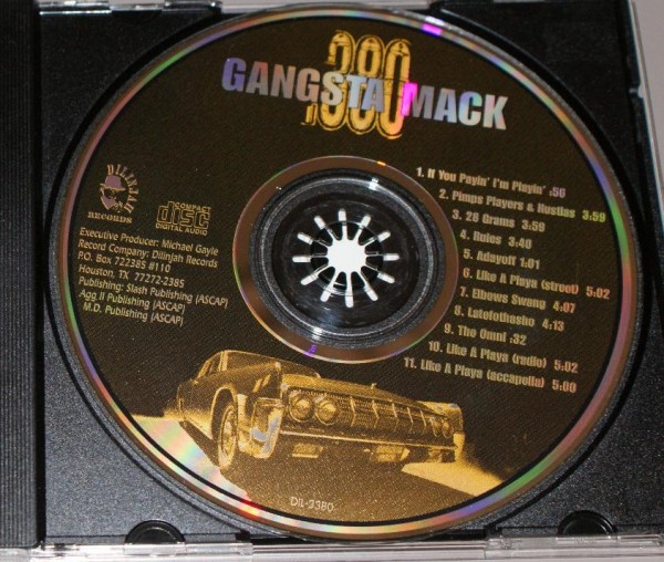Gangsta Mack by .380 (CD 1995 Dilinjah Records) in Houston | Rap